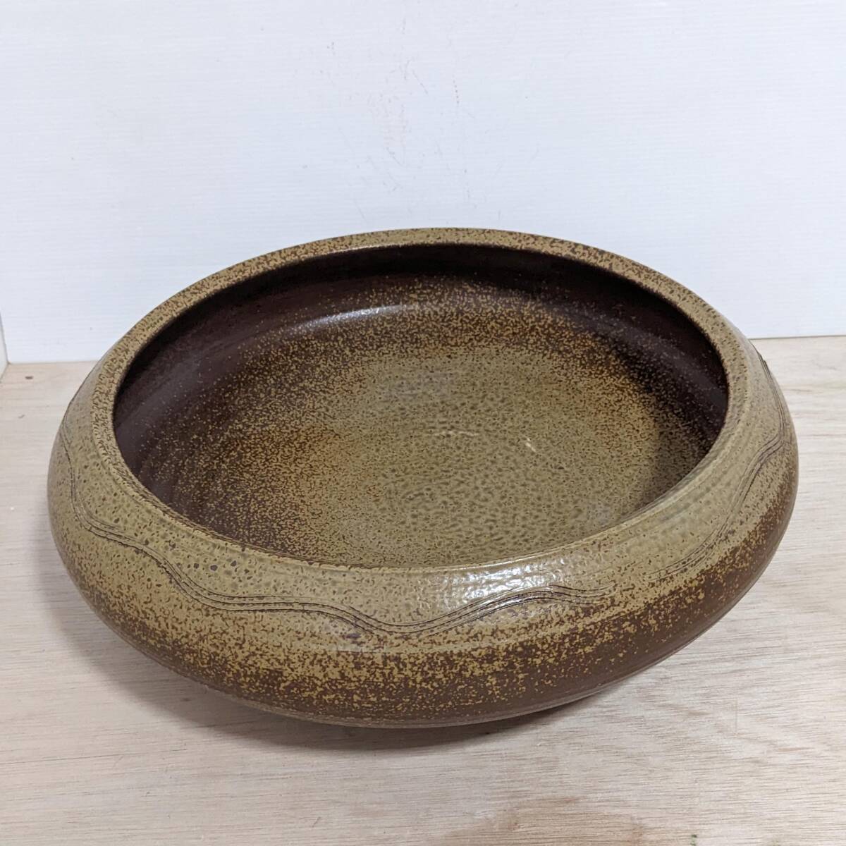 茶道具 灰器 南蛮 灰器 嘉祥 造 共箱N242