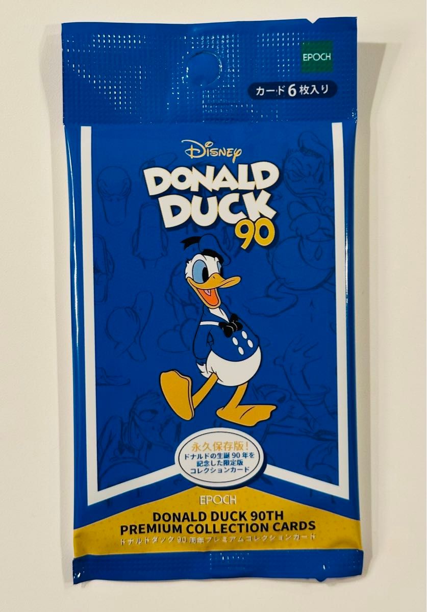 EPOCH エポック ドナルドダック90周年プレミアムコレクションカード