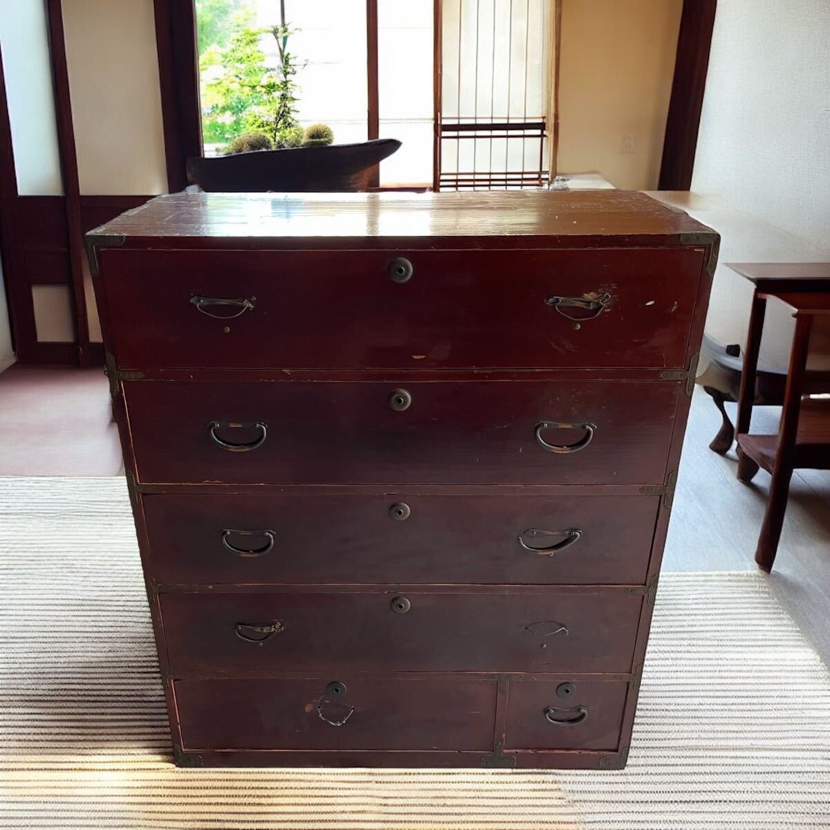 骨董 アンティーク タンス 箪笥 和箪笥 古民家 古家具 アンティーク 和