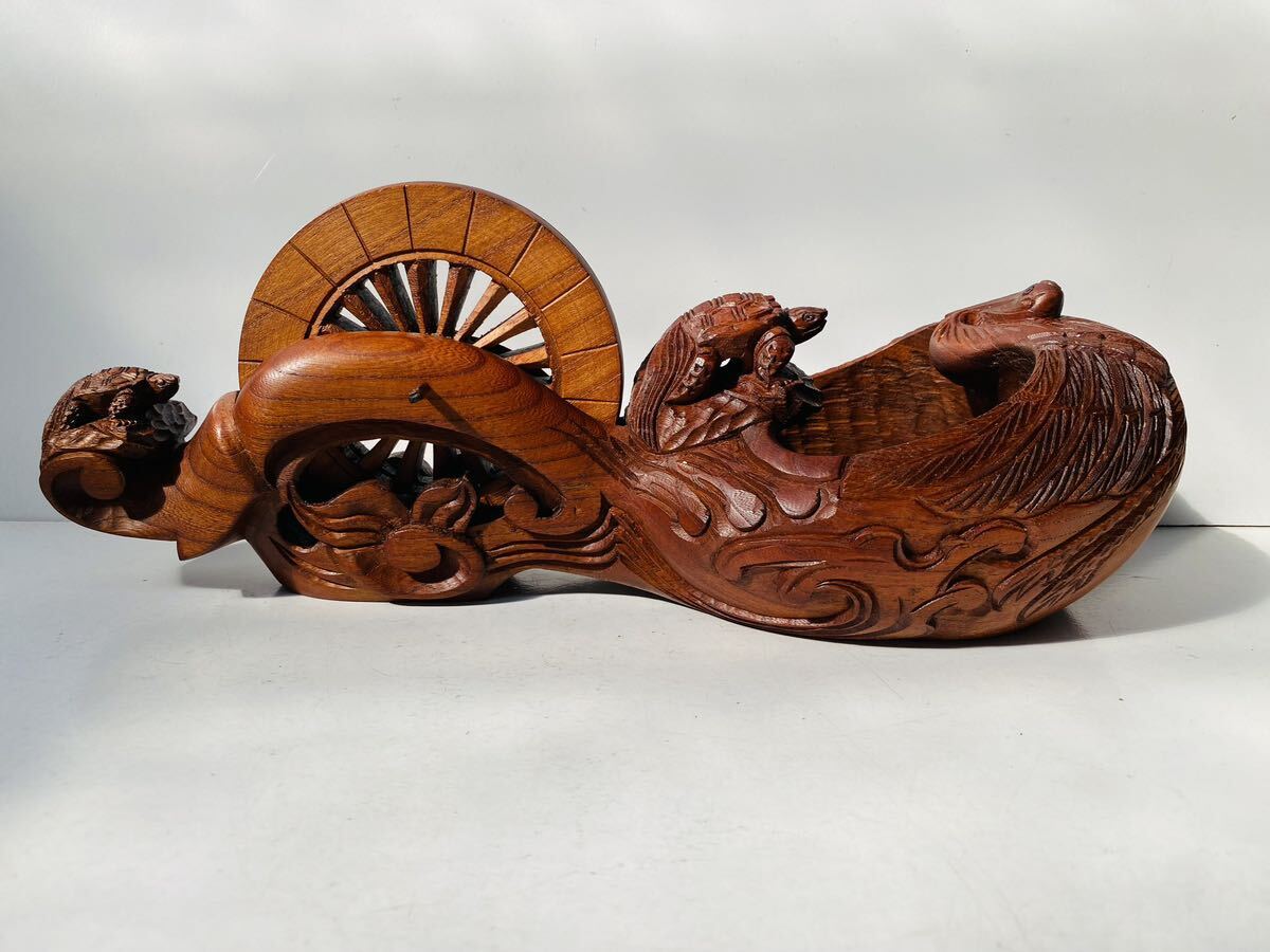 古民具 大工道具 木彫 墨壷 宗秀作 古民具 大工道具 木彫 墨壷 宗秀作