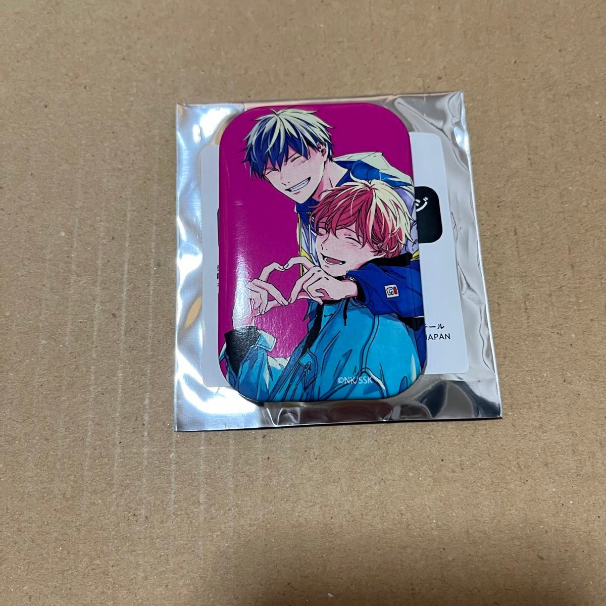 ギヴン 缶バッジ 上ノ山立夏 イラスト展 原作イラスト ギヴン 缶バッジ