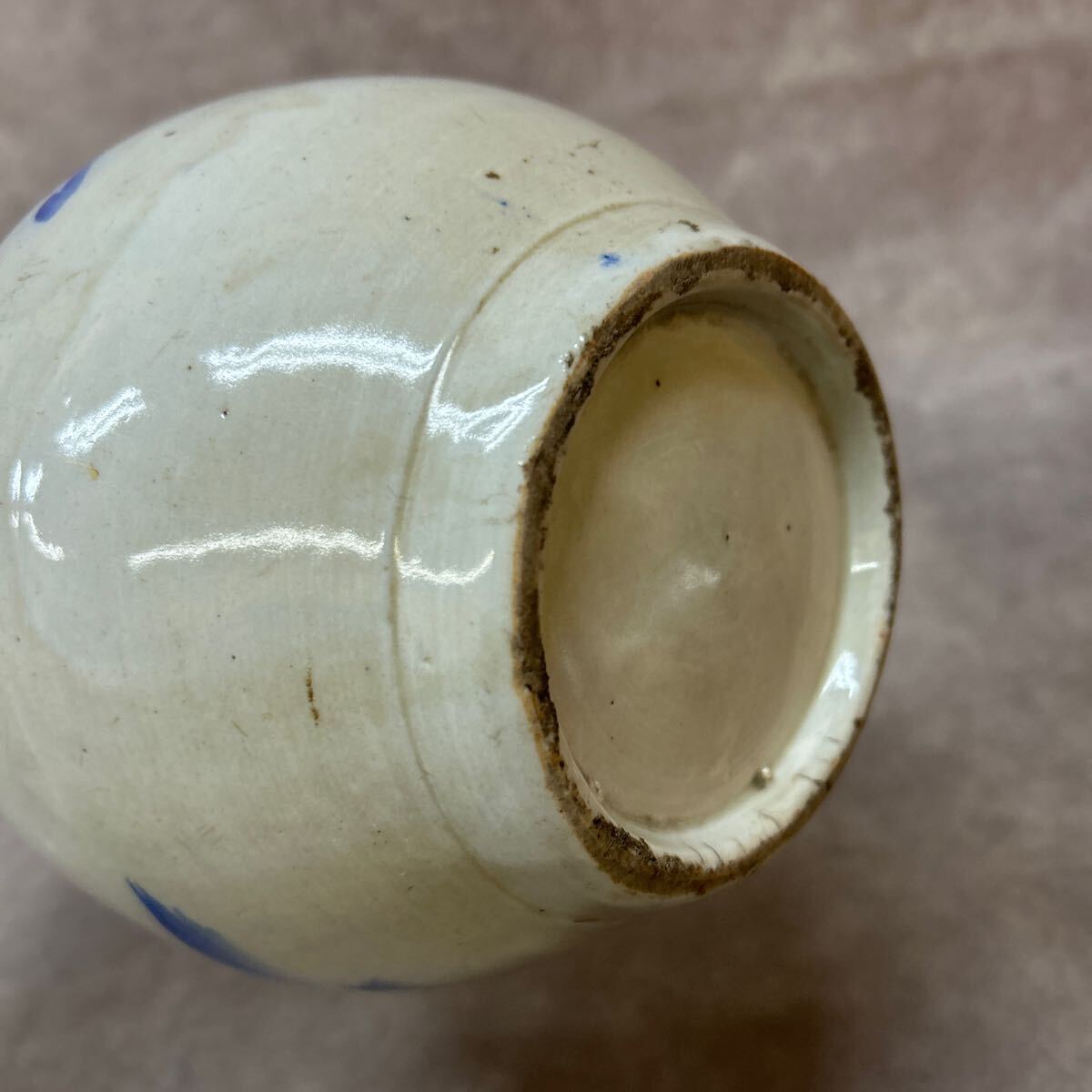 古伊万里 大徳利 伊万里焼 徳利 飾り壺 染付 花入 花瓶 飾壺