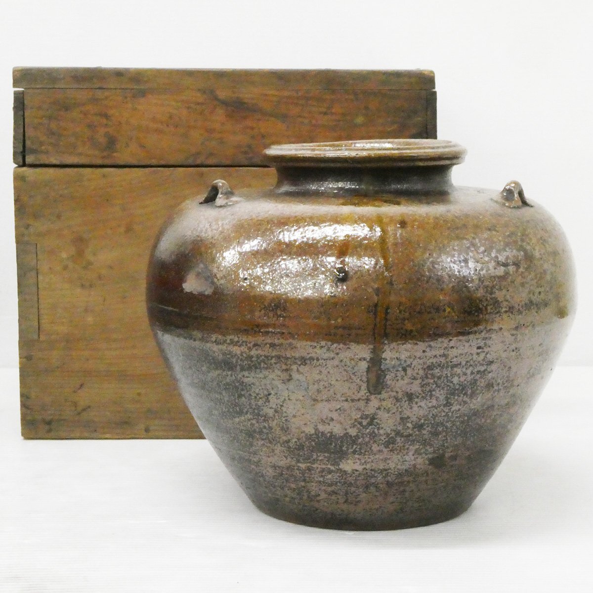 古備前三耳壷 江戸期 三耳壺 文化遺産オンライン