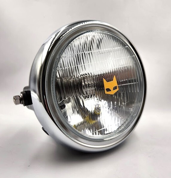 当時物シビエスーパーオスカー180πシビエ凹レンズ付ヘッドライト