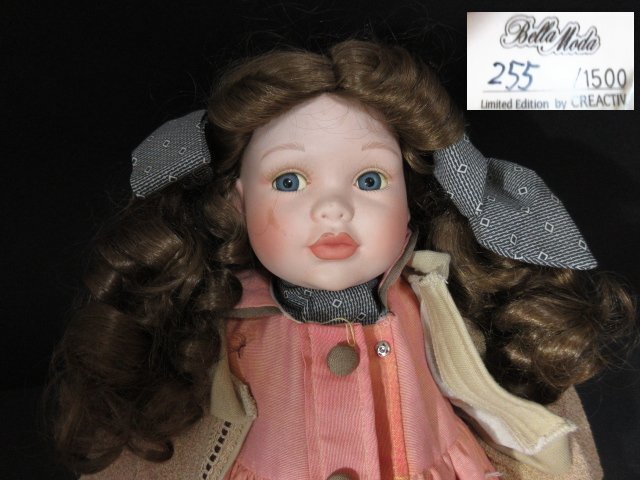 XD534△ アンティーク / ビスクドール / 可愛い女の子 / 全高56cm
