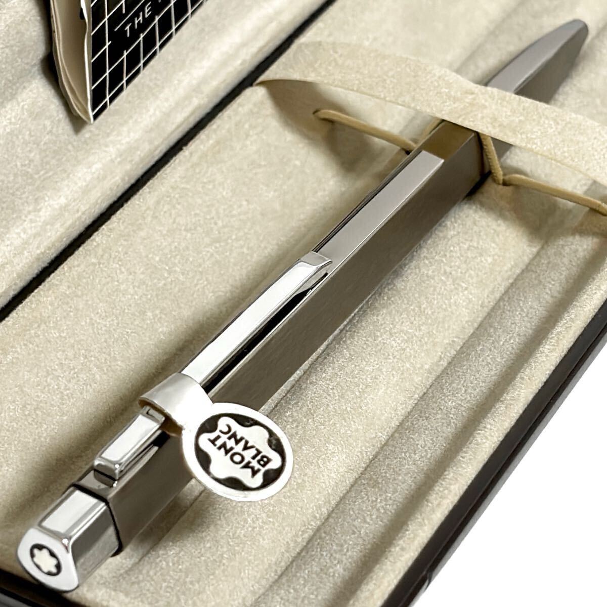 MONTBLANC ボールペン レオナルド No20220 スタニウム仕上 モンブラン