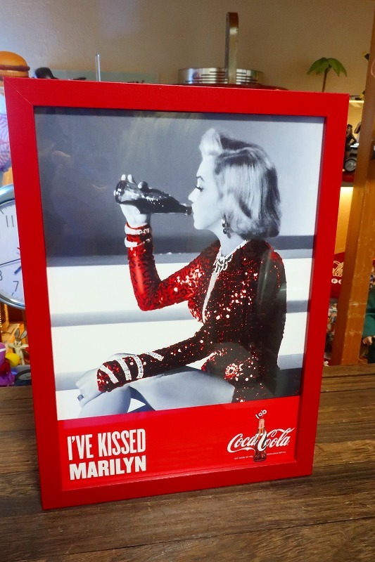 コカコーラ マリリンモンロー ポスター A3 ダイナマイトボディ