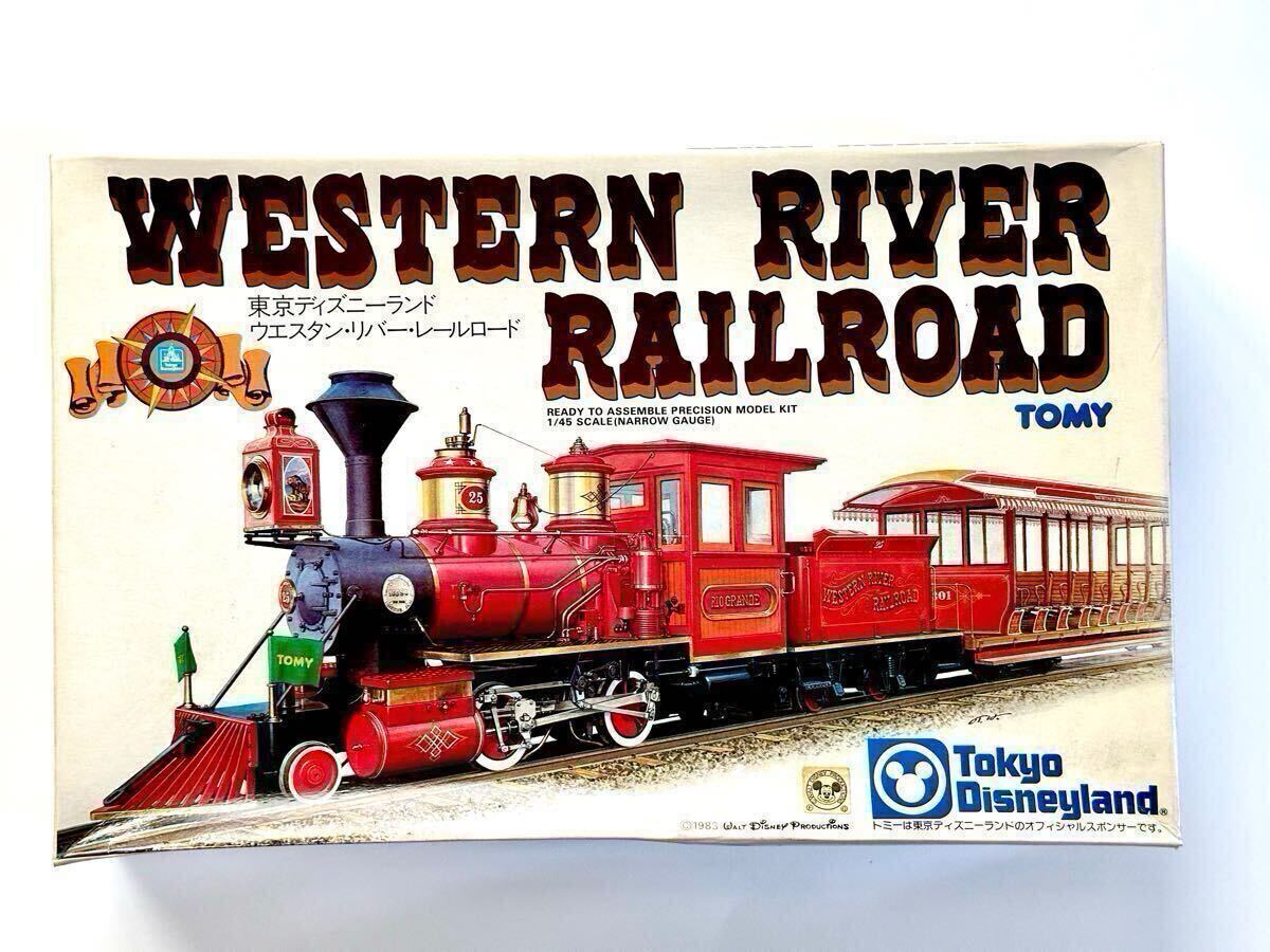 トミー ウエスタン・リバー・レールロード 1/45スケール プラモデル