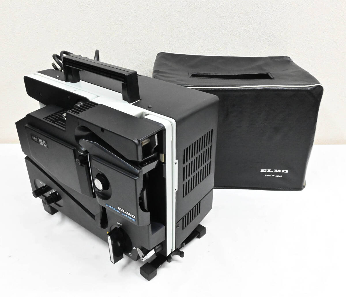 ELMOエルモ/16mm映写機16-CL本体/フィルム16ミリ映像機器/N-86