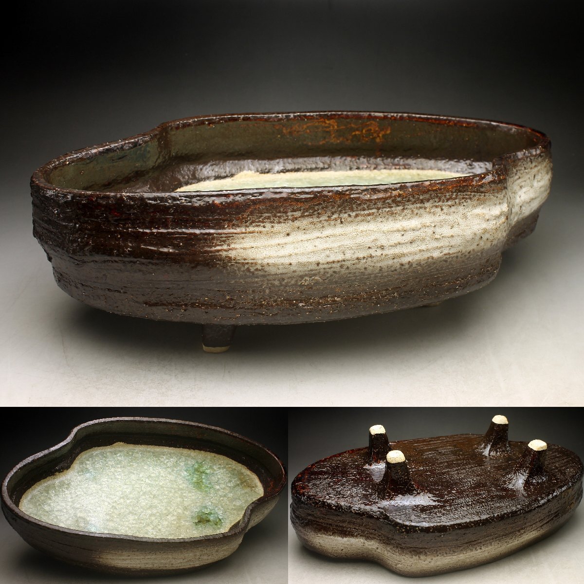 ♥とても古い 唐銅 水盤 黄銅 骨董品 中国 古玩 アンティーク ♥とても