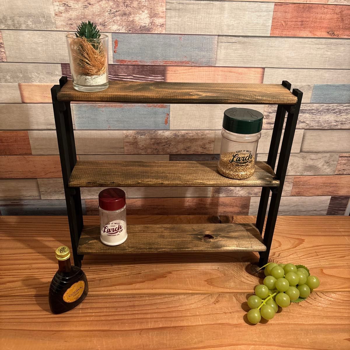 ウイスキーラック 上段バー無しタイプ 特大ウィスキーラック 飾り棚