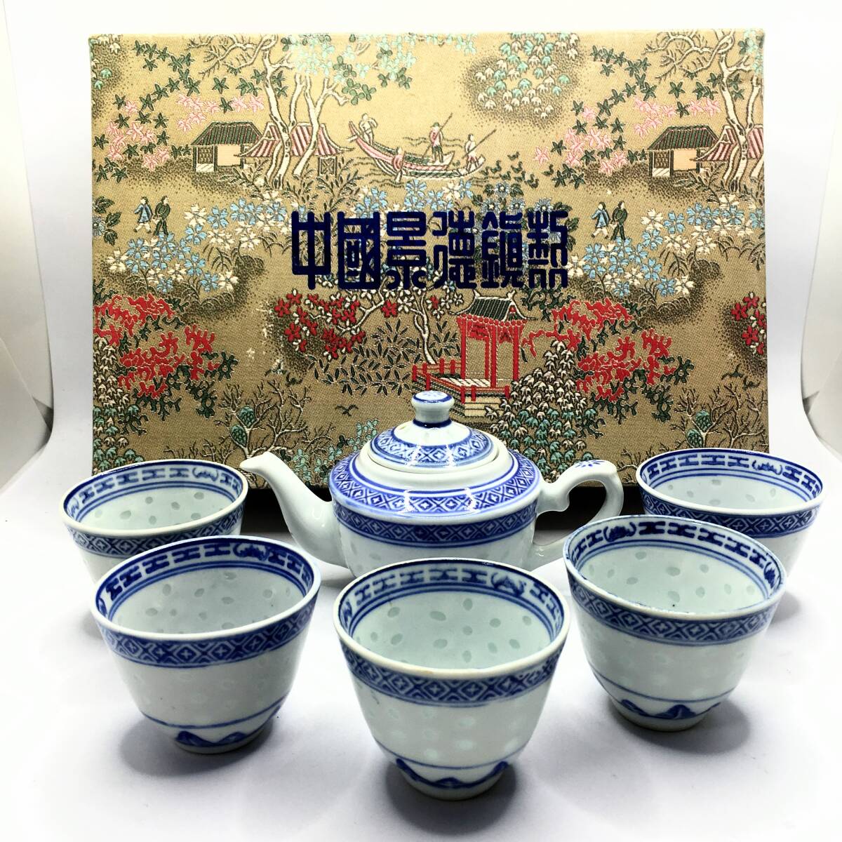 Yahoo!オークション -「景徳鎮 ポット」(陶芸) (工芸品)の落札相場