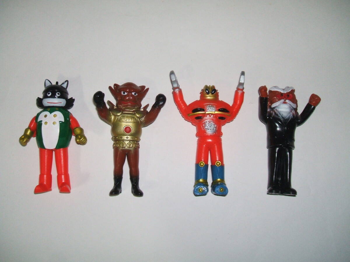 ☆冒険ロックバット ミニソフビ5種☆ブルマァク