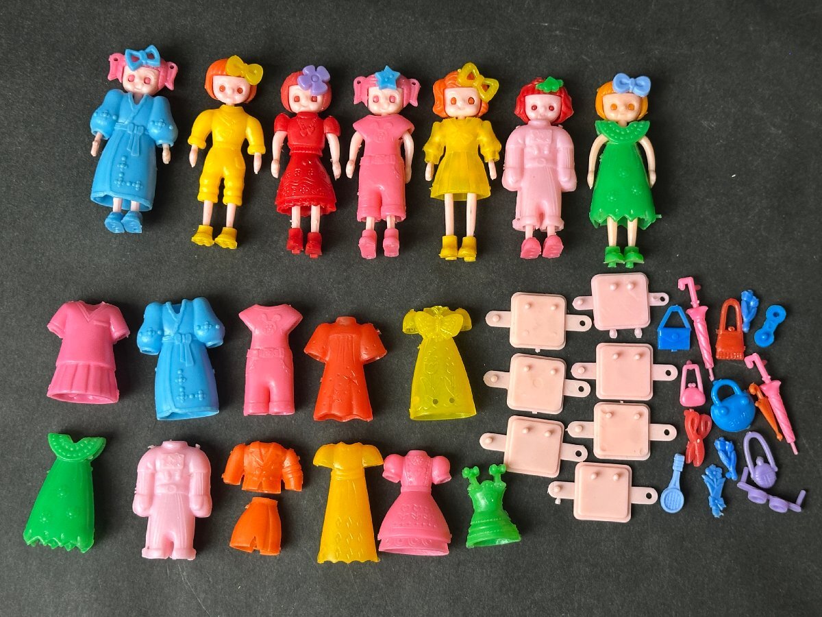 グリコおまけ 昭和 レトロ パピーちゃん(花嫁さん レースのドレス