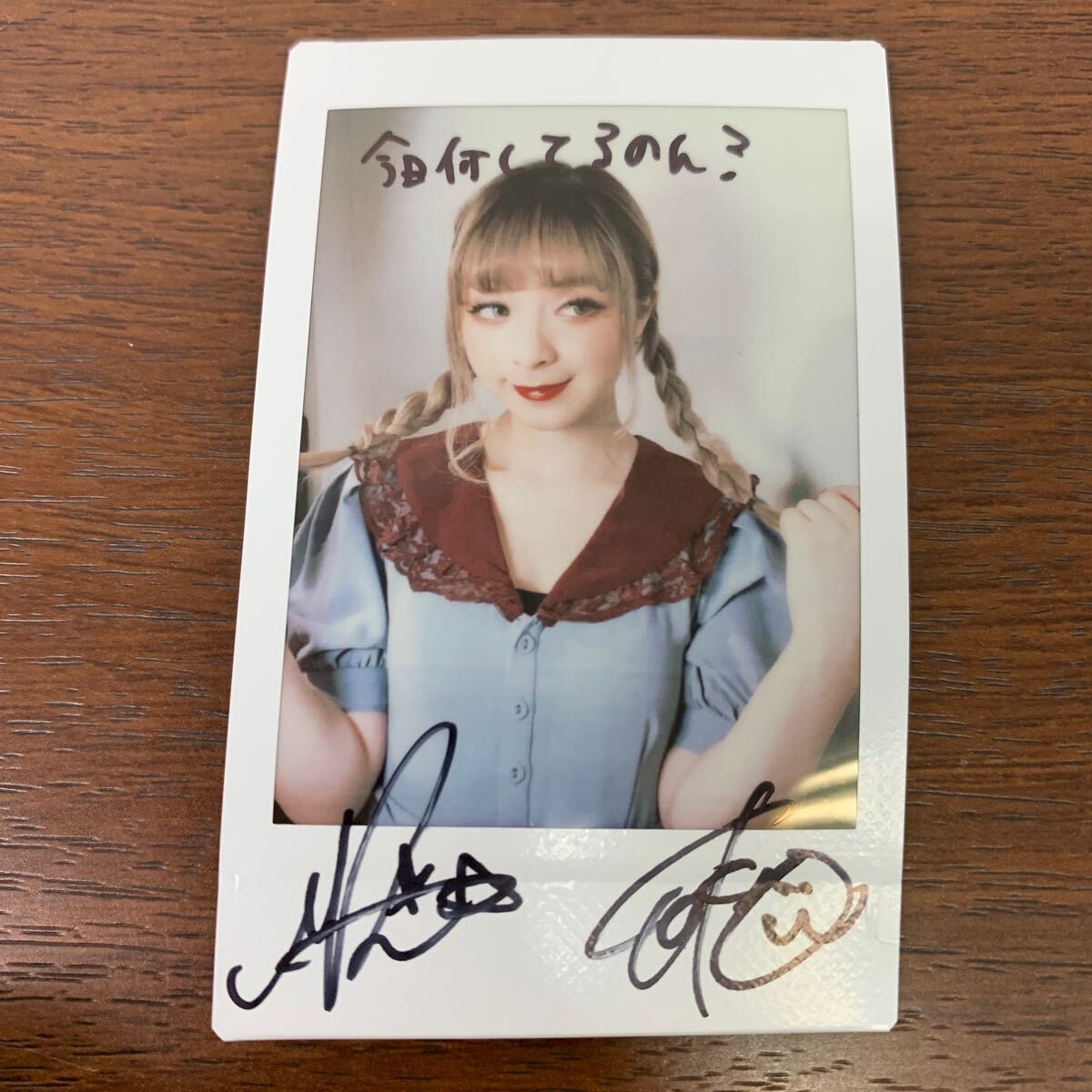 GARNiDELiA メイリア toku サイン入りチェキ GARNiDELiA サイン入りチェキ