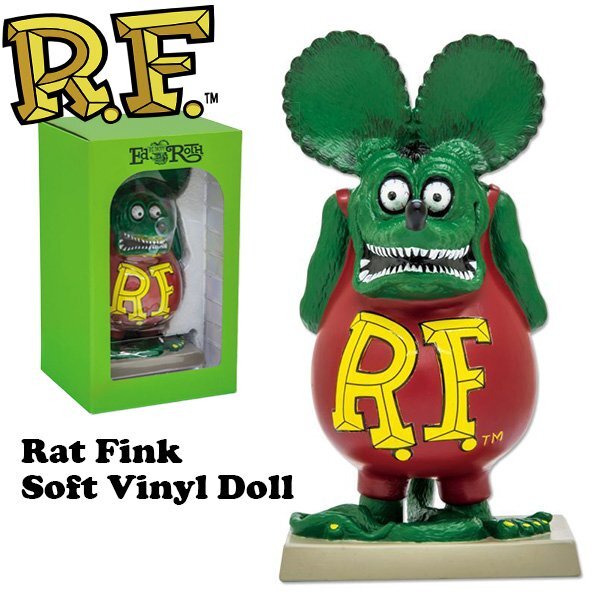 ラットフィンク dune ソフビ 廃盤 duneさんより「 RAT FINK 」のソフビ