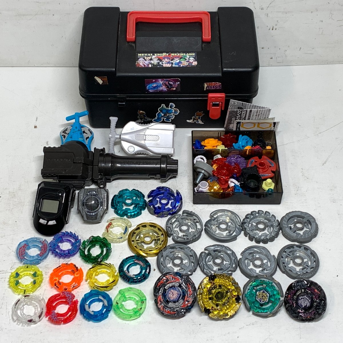 メタルファイトベイブレード 11個セット ランチャー ベイポインター