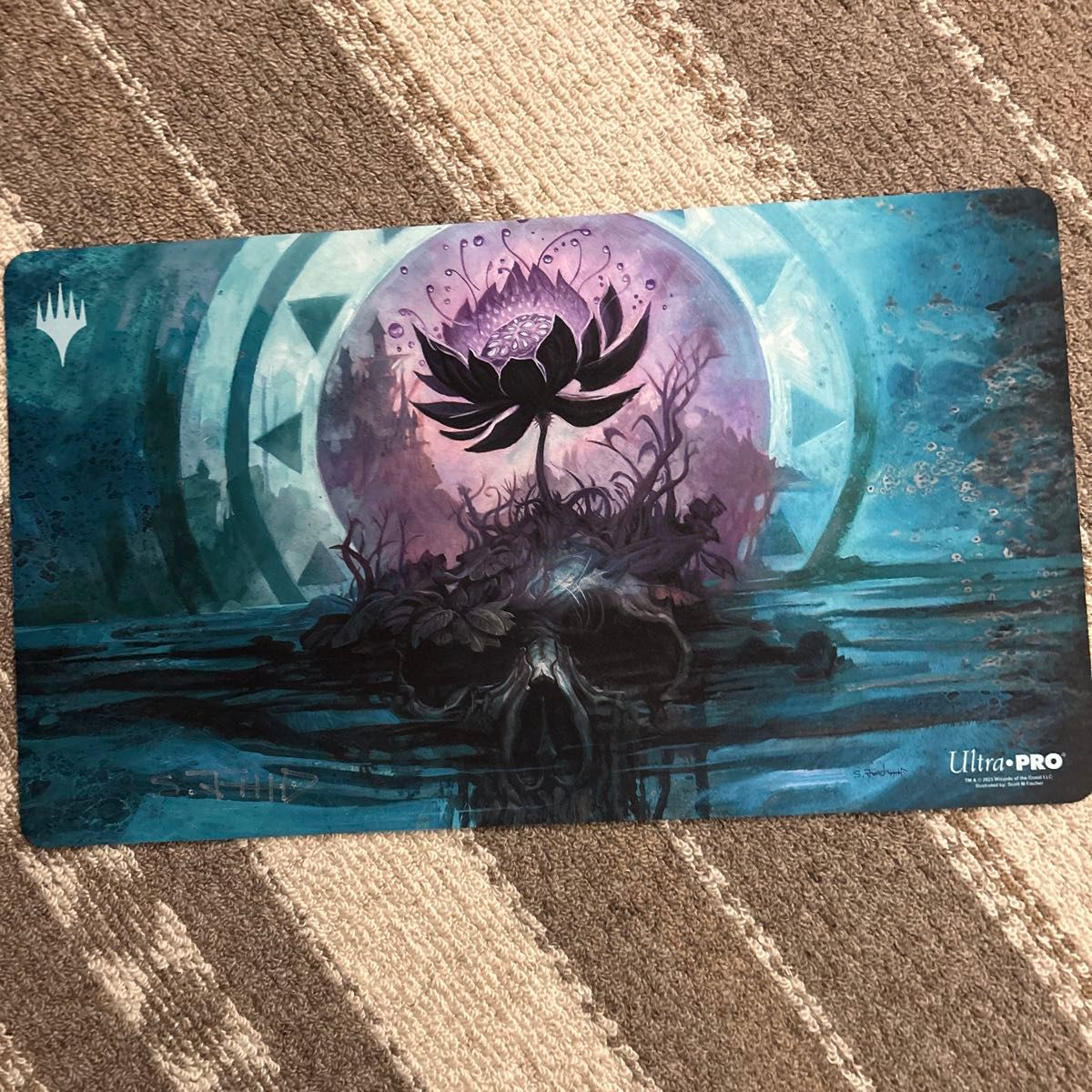 MTG リリアナ プレイマット UltraPro 未使用】MTG 最後の望み リリアナ