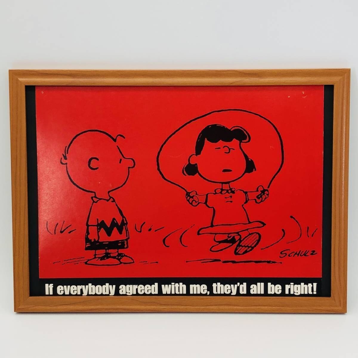 50'sヴィンテージ ポスター スヌーピー チャーリーブラウン 1950年