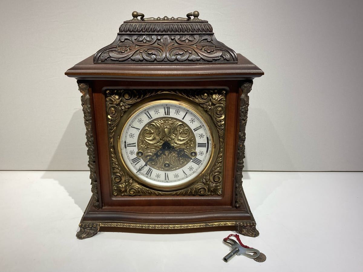 Urgos ウルゴス UW 6/36 ゼンマイ式置き時計 現状品 Urgos ウルゴス UW