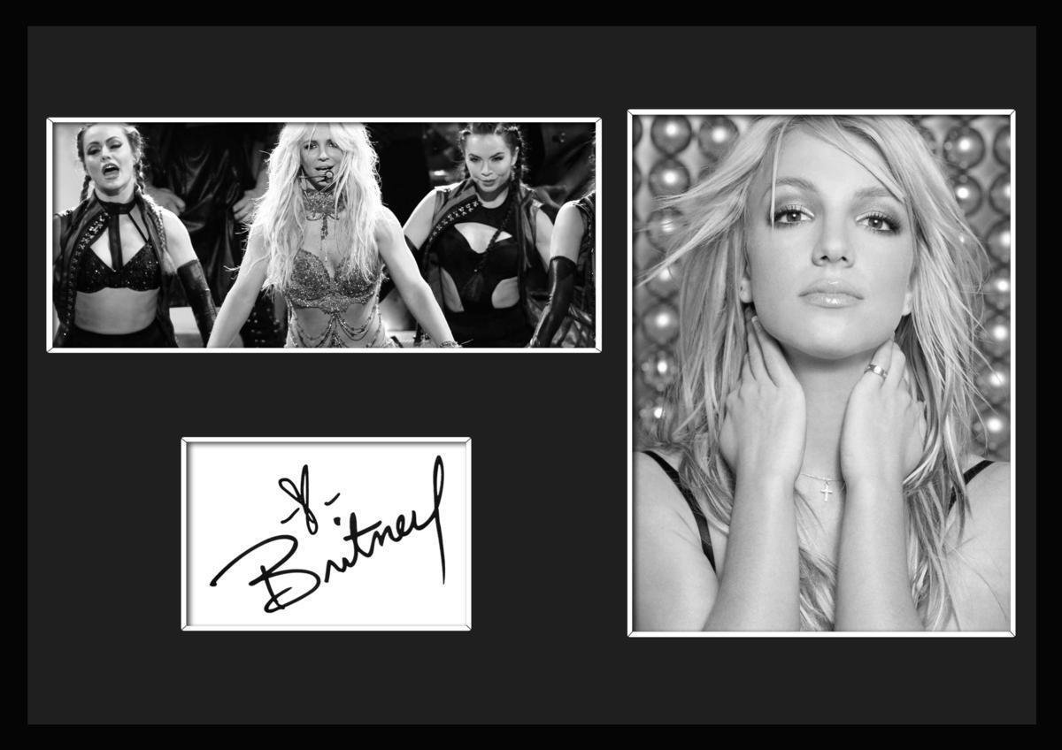 ブリトニースピアーズ BRITNEY SPEARS 直筆サイン入り フォト