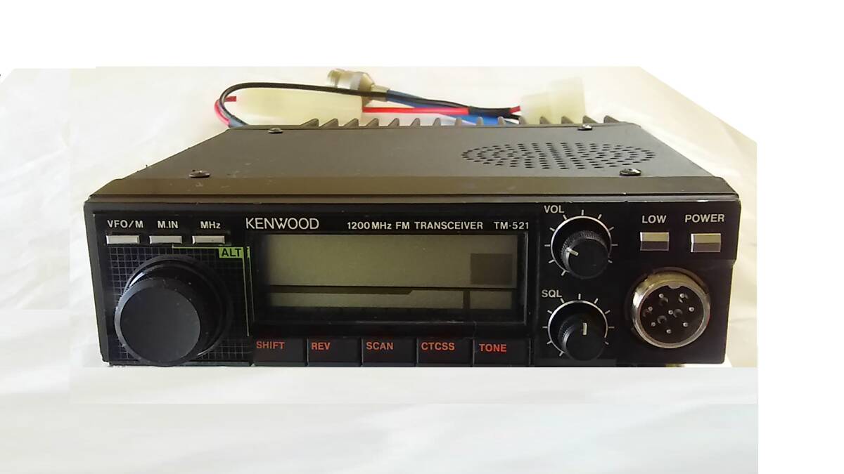 ケンウッド製 TM-521・ 1.2Ghzモービルトランシーバー 動作品 Yahoo