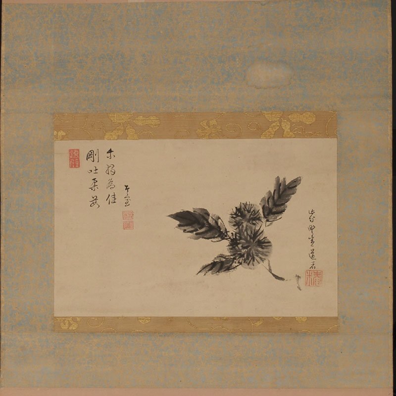 K掛軸 銘:円想横物 大徳寺松月和尚作 有馬頼底和尚