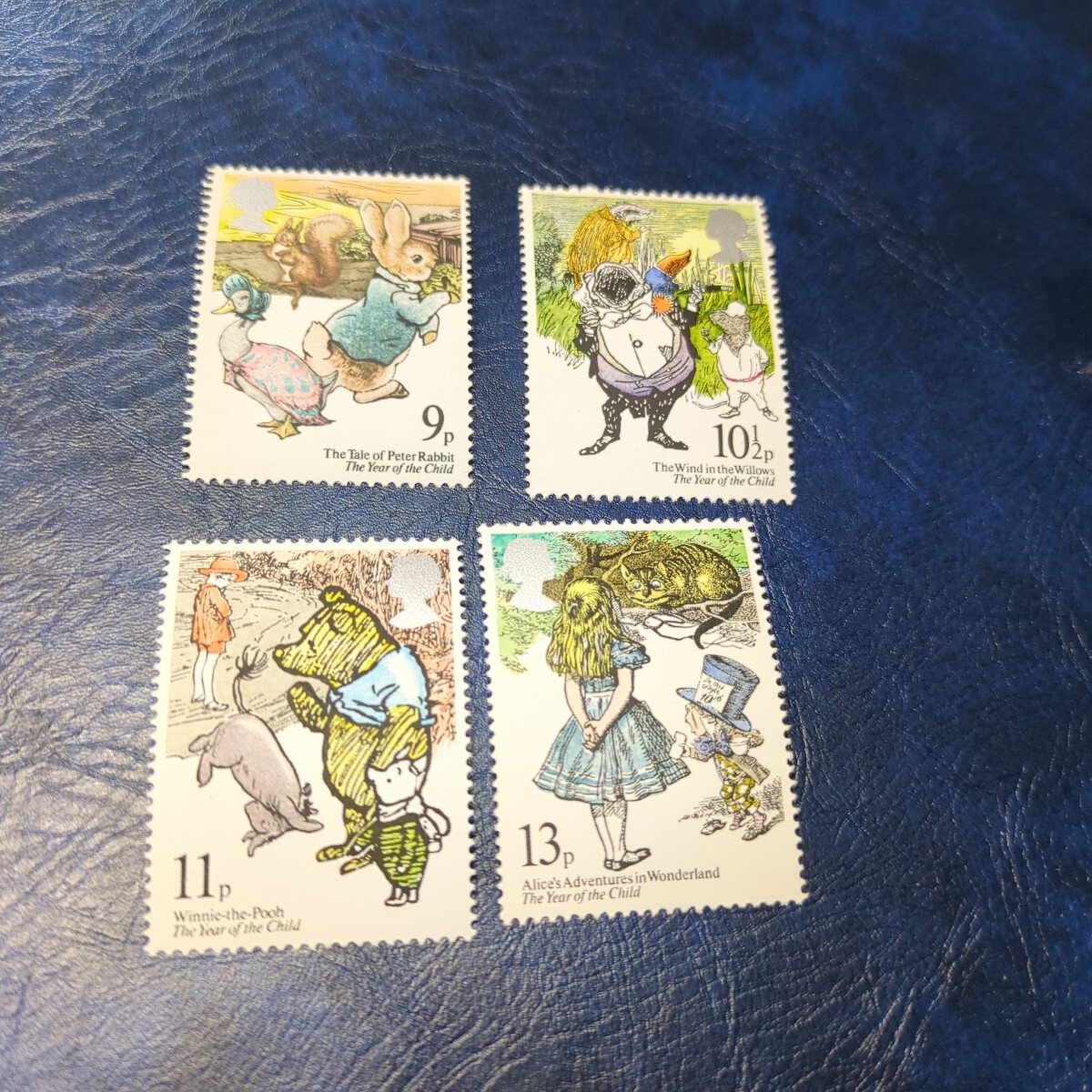 日本の古切手 ピーターラビット その4 10枚 日本の古切手 ピーターラビット