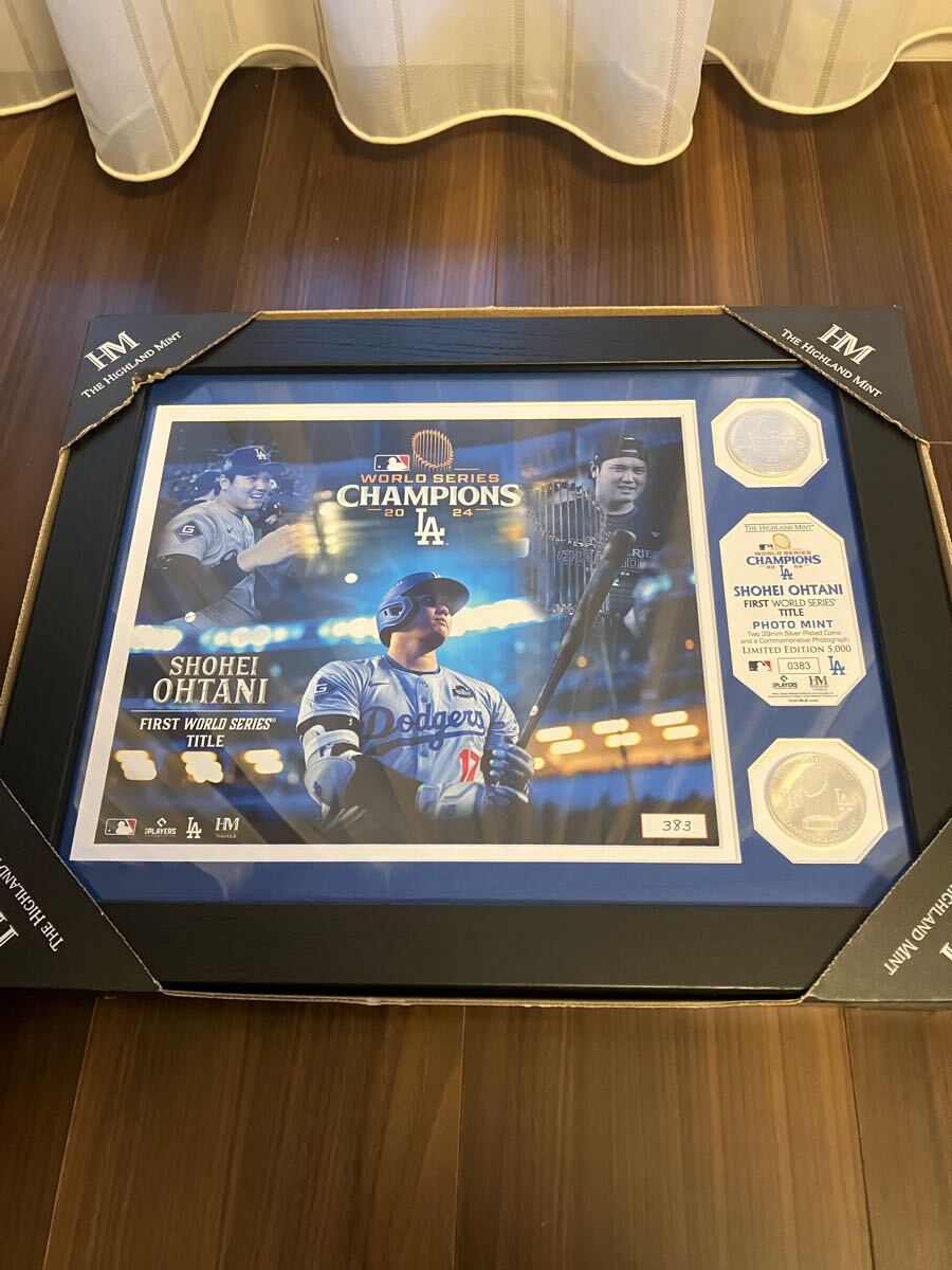 MLB ドジャース 大谷翔平 1st ワールドシリーズ 2024 優勝記念 ダブル