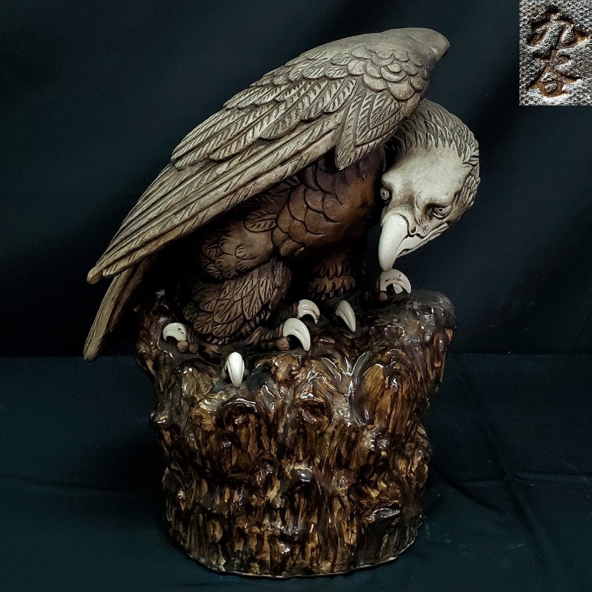 2026年最新】Yahoo!オークション -鷹 置物(陶芸)の中古品・新品・未