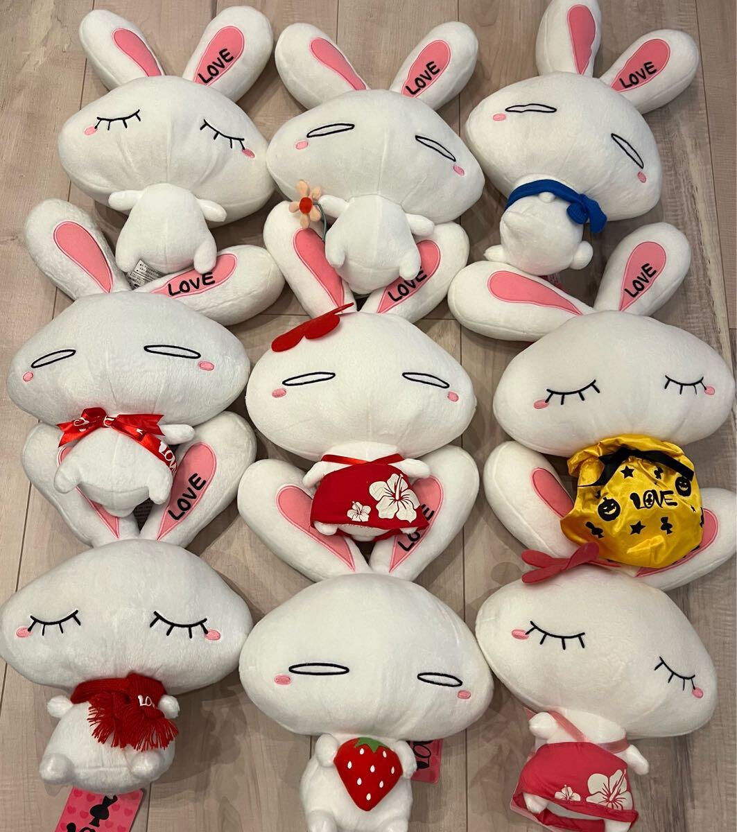 キティ レトロ ビンテージ 当時物 ドアプレート うさぎ 変身マスコット