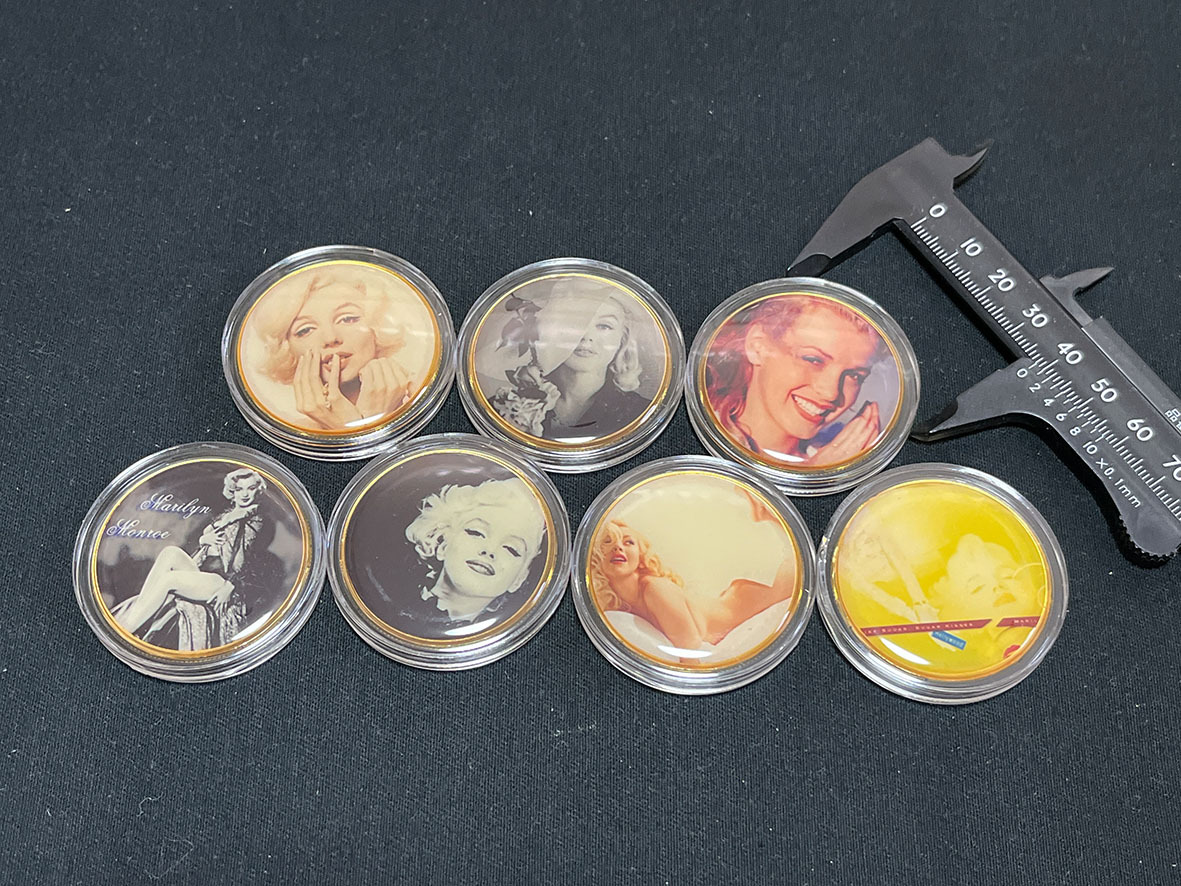 ツバルマリリンモンロー1オンス銀貨アンティークコイン値下げ！ ツバル