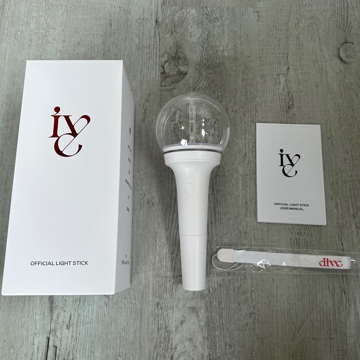 2個セット トレカ6枚付き IVE ペンライト ver 2 アイブ 新品未開封