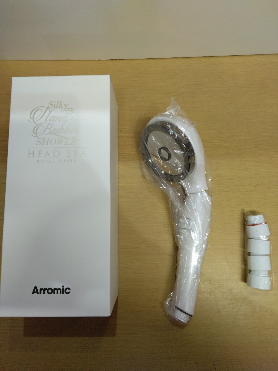 Arromic アラミック シルキーナノバブル シャワーヘッド ヘッドスパ