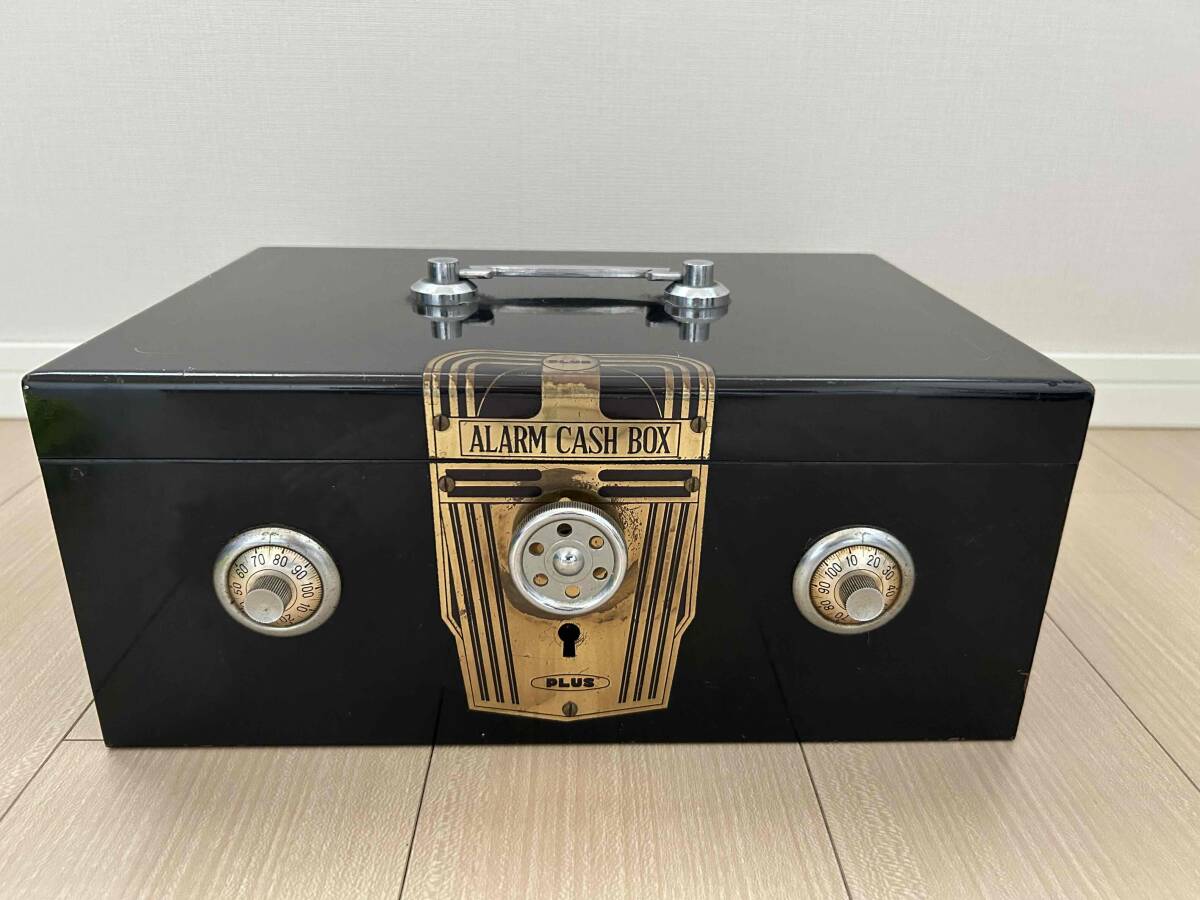 ヴィンテージ 金庫 昔の金庫 古道具 レトロ・アンティーク手提げ金庫