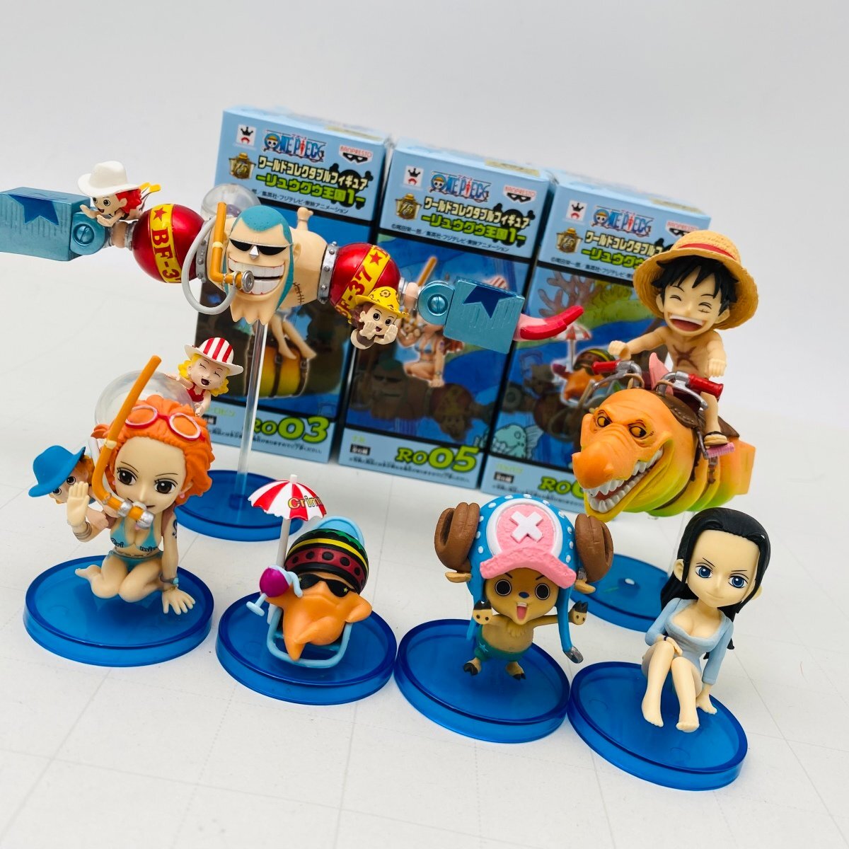 ワンピース ワールドコレクタブルフィギュア リュウグウ王国1.2 全12種