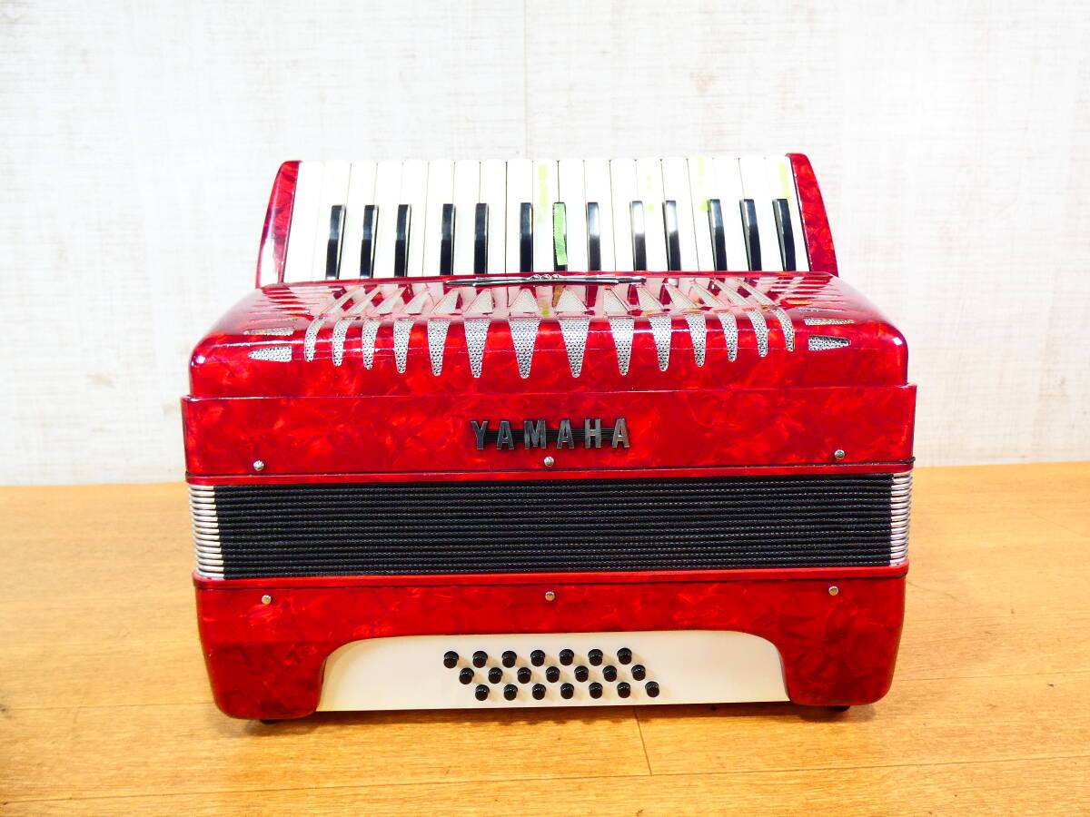 ACBY-299◇YAMAHA/ヤマハ アコーディオン ケース付き 鍵盤 楽器 音出し