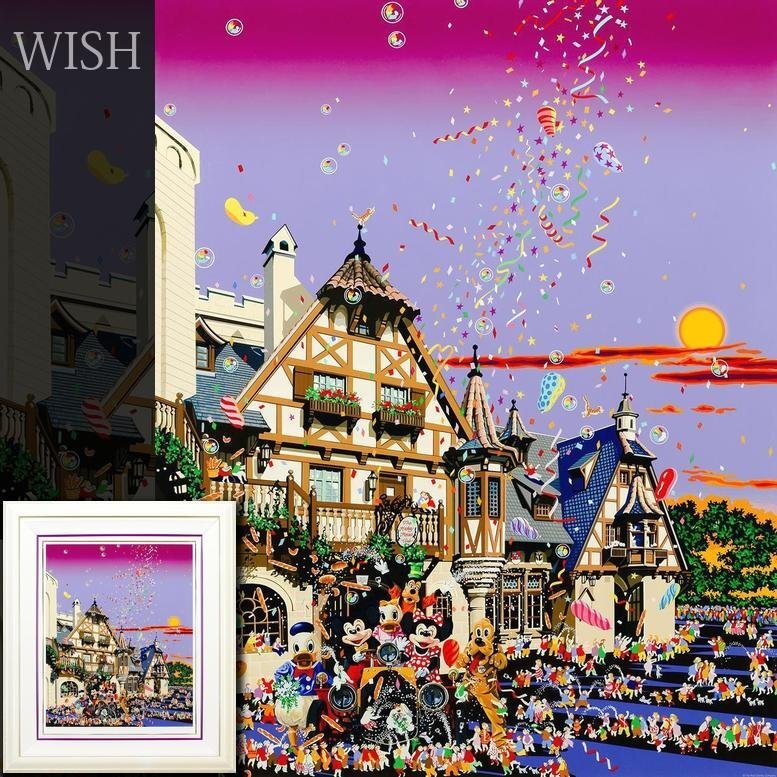 ヒロ ヤマガタ マーク トゥエイン号 ディズニー シルクスクリーン 限定