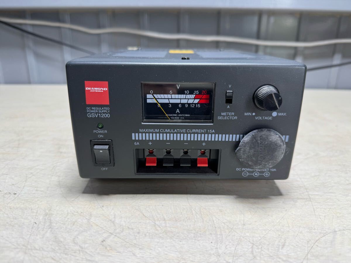 第一電波工業 DIAMOND GSV1200 直流安定化電源 超美品 第一電波工業