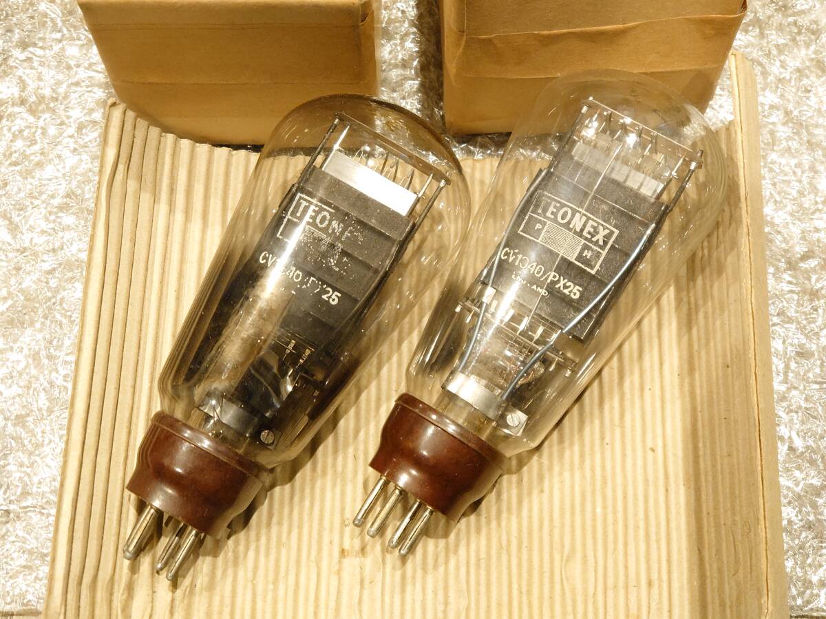 木*村様 TEONEX CV1040/PX25 真空管 2個セット 2 木*村様