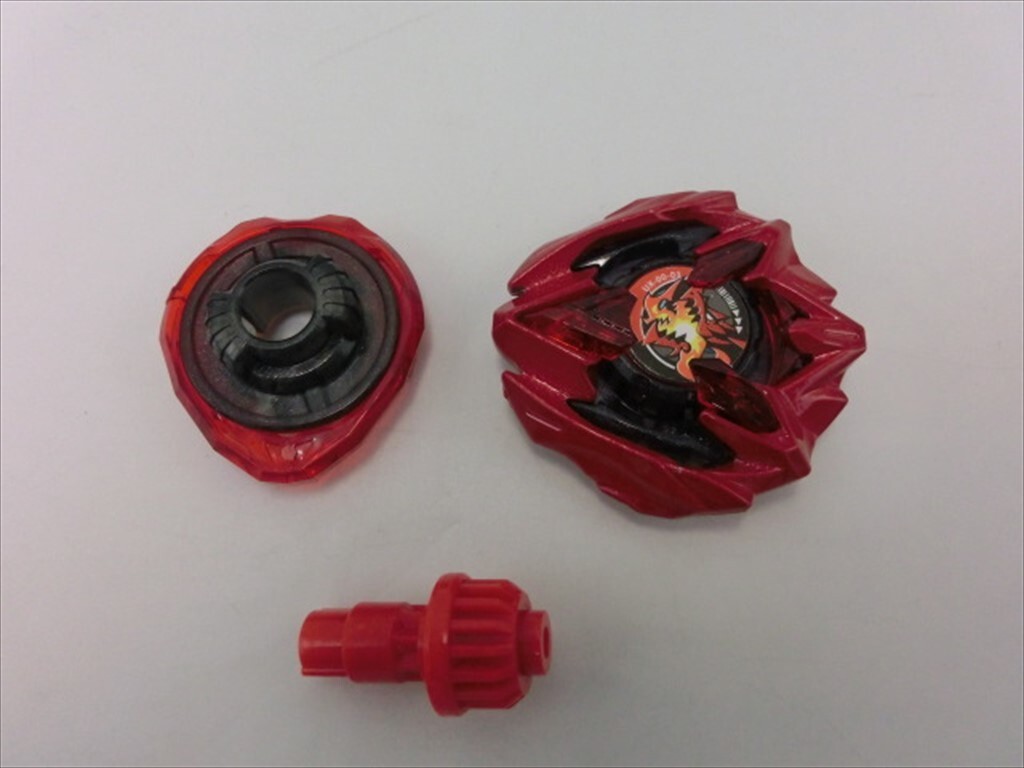 ベイブレードx ドランバスター1-60a メタルコート レッド Super rare