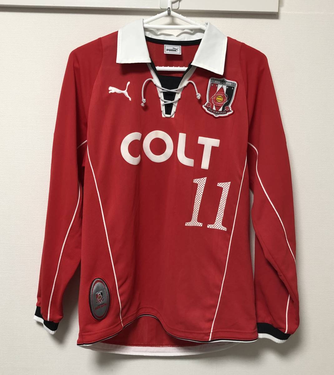 ほ*る様 浦和レッズ2003 ユニフォーム Lサイズ 長袖 古着 ほ*る様 浦和