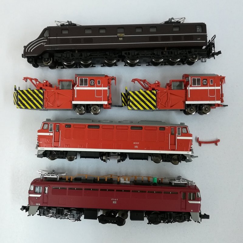 HOゲージ ジャンク SLセット 鉄道車両模型 1/64サイズのミニカーにもOK