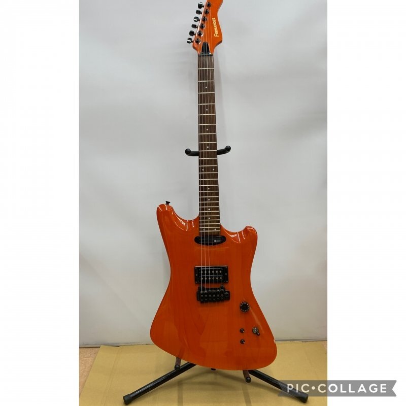 美品】kiyoshiモデル エレキギター オレンジ 美品】kiyoshiモデル