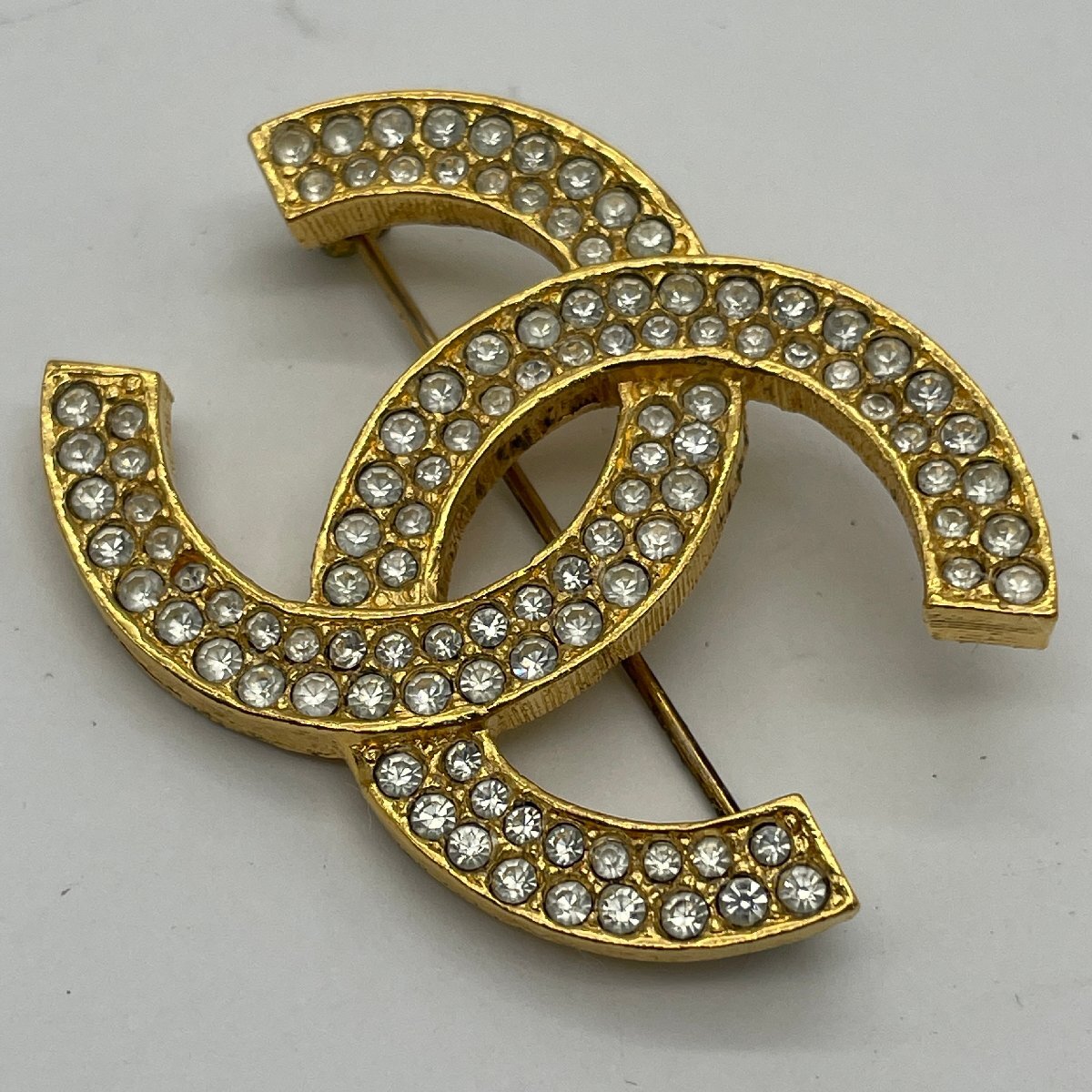 美品 シャネル ピンブローチ 01C 希少 ヴィンテージ 付属品有り 【公式