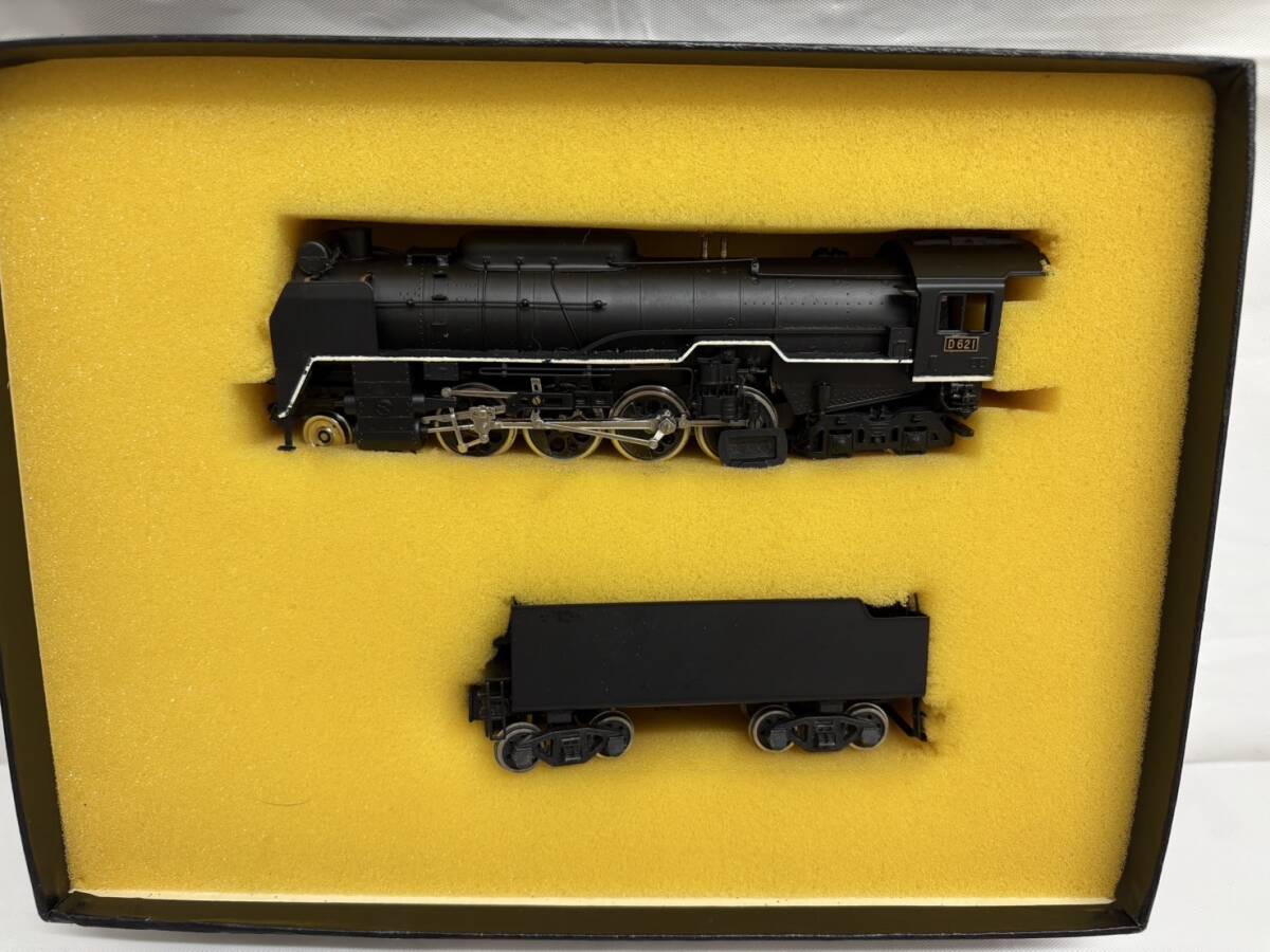 極美品 Adachi アダチ D62 蒸気機関車 HOゲージ 鉄道模型 極美品