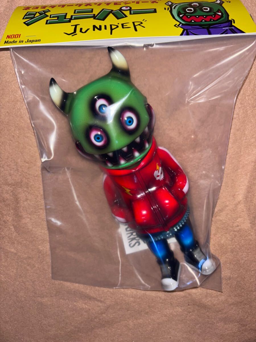 Nekomata worksネコマタワークス ジュニパー ソフビ ネコマタワークス