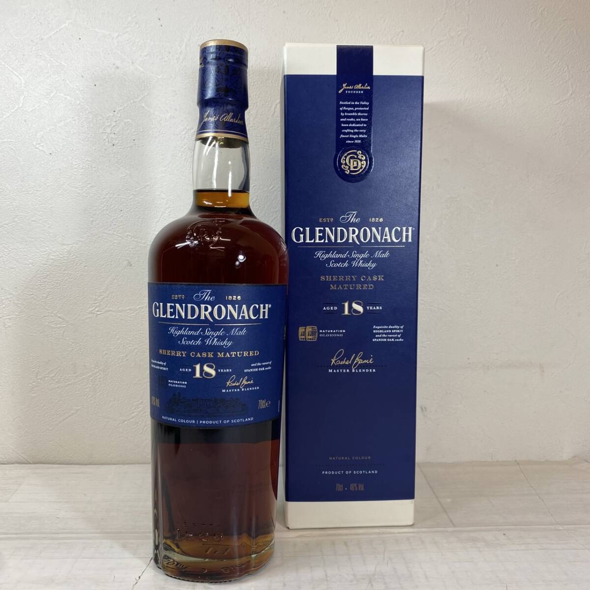 超希少]グレンドロナック18年オールドボトル グレンドロナック18年