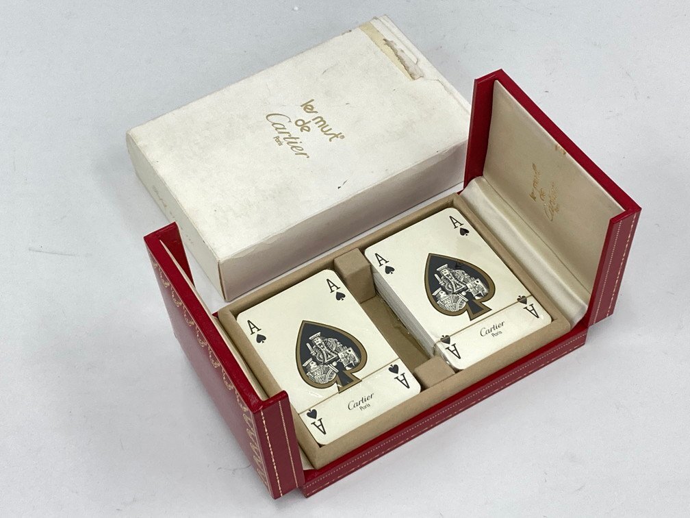カルティエ ノベルティトランプ2セット 非売品【Cartier】トランプ2組