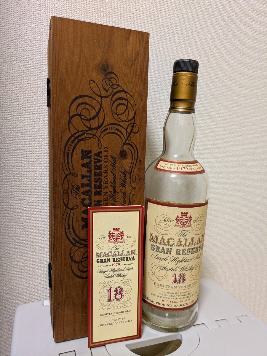 Yahoo!オークション -「マッカラン グランレゼルバ 18年」の落札相場